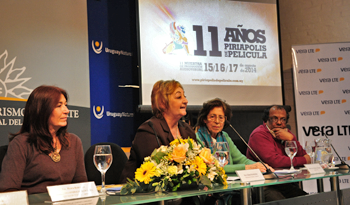 Ministra de Turismo y Deporte, Liliam Kechichian, presentó festival Piriápolis de Película