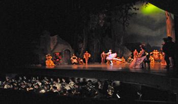 Interpretación teatral en auditorio del Sodre Interpretación teatral en auditorio del Sodre