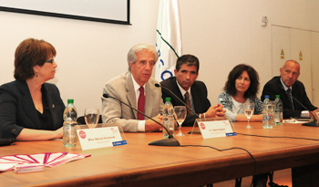 Presidente Tabaré Vázquez en homenaje por el Día Internacional de la Mujer