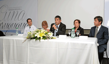 Autoridades en inauguración de CTI y block quirúrgico del Pereyra Rossell