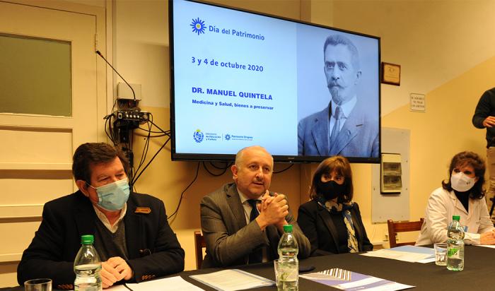 Apertura Día del Patrimonio 2020 Homenaje al doctor Manuel Quintela
