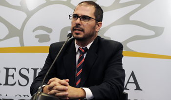 Prosecretario de la Presidencia de la República, Juan Andrés Roballo.