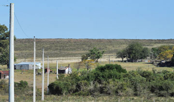 Cableado de electrificación rural