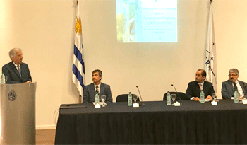 Tabaré Vázquez en jornada organizada por la Presidencia de la República y la Academia Nacional de Economía