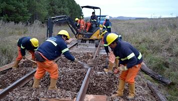 Obras en vías férreas