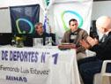 Autoridades de la Secretaría Nacional del Deporte en Minas