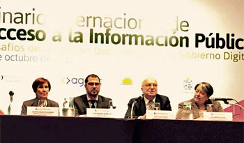 Apertura del IV Seminario Internacional de Acceso a la Información Pública