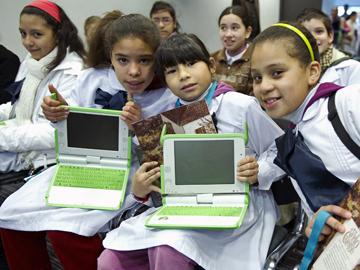 Niños con el Plan Ceibal