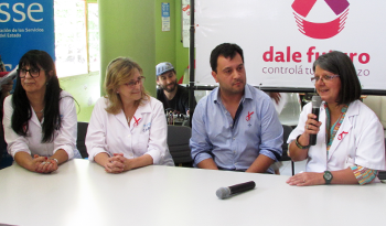 Lanzamiento de la campaña “Dale Futuro, controlá tu embarazo” en el hospital Pereira Rossell