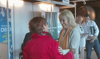Ministra Carolina Cosse en “Feria de beneficios para empresas”