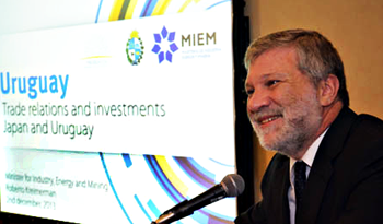 Ministro de Industria, Energía y Minería, Roberto Kreimerman