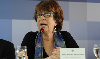 Ministra de Desarrollo Social, Marina Arismendi Ministra de Desarrollo Social, Marina Arismendi