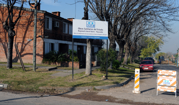 Obras de OSE en la ciudad de Paysandú