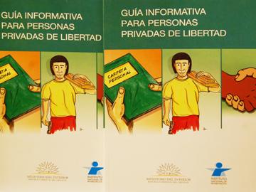Portada de la Guía Informativa para Personas Privadas de Libertad