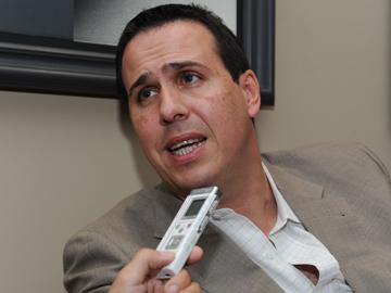 Prosecretario de la Presidencia, Diego Cánepa, en entrevista con la Secretaría de Comunicación
