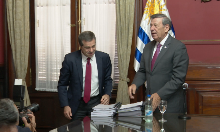 Ernesto Talvi y Rodolfo Nin Novoa
