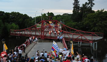 Rehabilitación del sistema giratorio del puente histórico de Carmelo