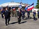 Vázquez asistió a la celebración de los 103 años del arma del aire