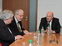 "Comisión de la Verdad" de Brasil reunidos con secretario de la Presidencia, Homero Guerrero