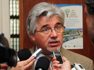Tabaré Aguerre, ministro de Gandería, Agricultura y Pesca