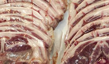 Carne bovina congelada