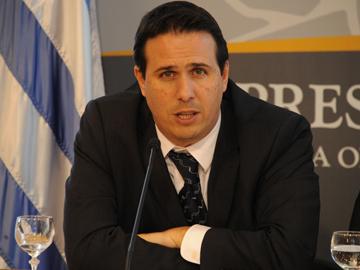 Prosecretario Diego Cánepa tras el Consejo de Ministros