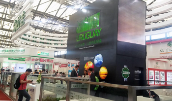 Stand de Uruguay en la Expo Sial de China