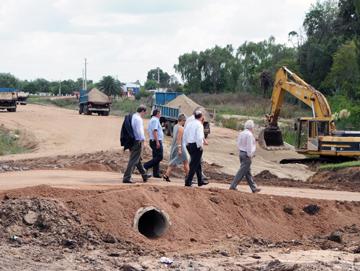 Ministro Pintado en recorrida