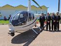Interior presentó uno de los tres helicópteros que integrarán la Unidad Aérea Policial