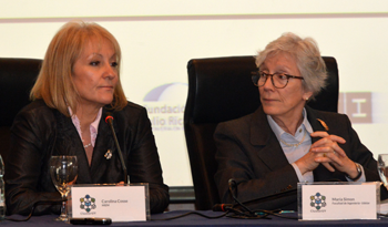 Carolina Cosse y María Simon