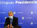 Titular de Secretaría Nacional del Deporte, Sebastián Bauzá, en conferencia de prensa