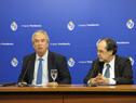 Ministro Luis Alberto Heber encabezó conferencia de prensa de autoridades de Transporte y Obras Públicas