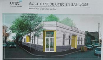 Boceto de sede de UTEC en San José