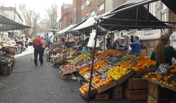 Feria en Montevideo