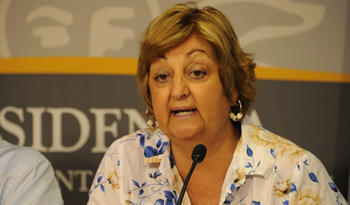 Ministra de Turismo y Deportes, Liliam Kechichian