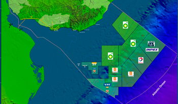 Plataforma marítima uruguaya