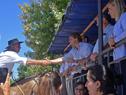 Presidente Luis Lacalle Pou presenció desfile en Fiesta de la Patria Gaucha, Tacuarembó