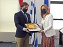 Presidente Luis Lacalle Pou entregó cartas credenciales a nueva embajadora de Uruguay en España