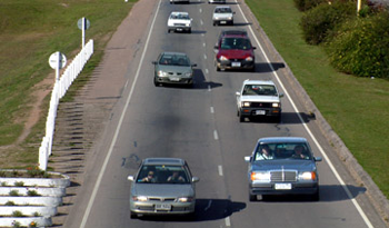 Flujo vehicular en rutas nacionales