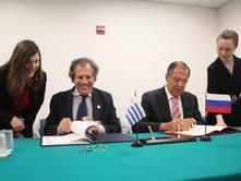 Almagro y delegación rusa