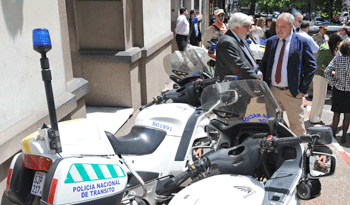 Motocicletas donadas por España