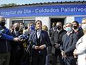 Lacalle Pou inauguró centro de cuidados paliativos en el hospital de Young
