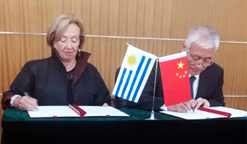 Ministra Muñoz, en China