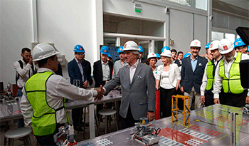 Presidente Tabaré Vázquez en inauguración de UTEC de Rivera