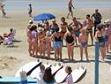 Comenzó a funcionar una nueva edición de la Escuela de Mar en las playas Honda y Brava de Montevideo