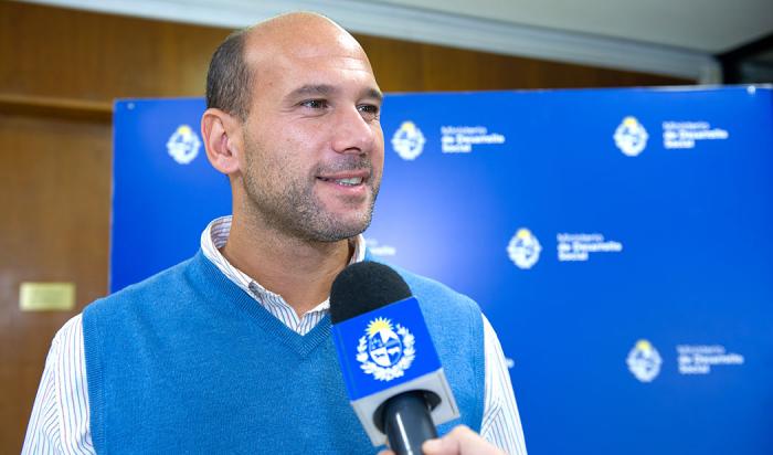 Ministro de Desarrollo Social, Martín Lema, en declaraciones a Comunicación Presidencial