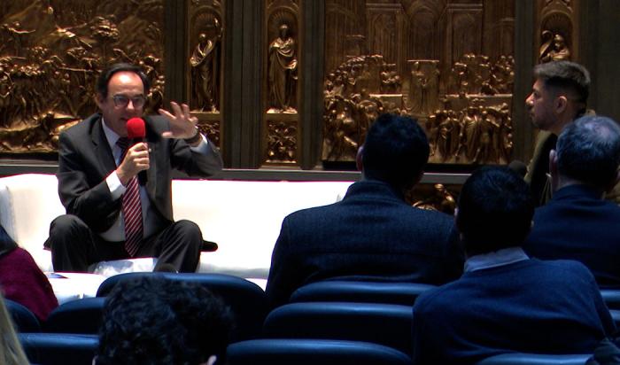 Ministro Robert Bouvier en Foro América Verde