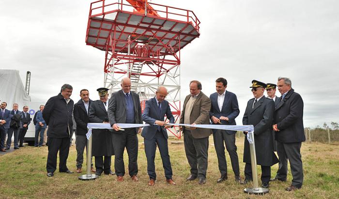 García en inauguración de radar en Santa Bernardina