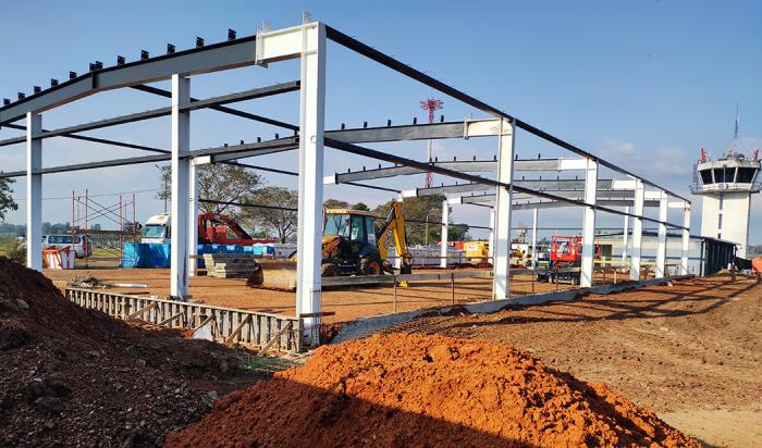 Obras en Aeropuerto de Salto