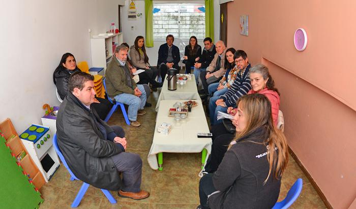 Fernández con cooperativistas